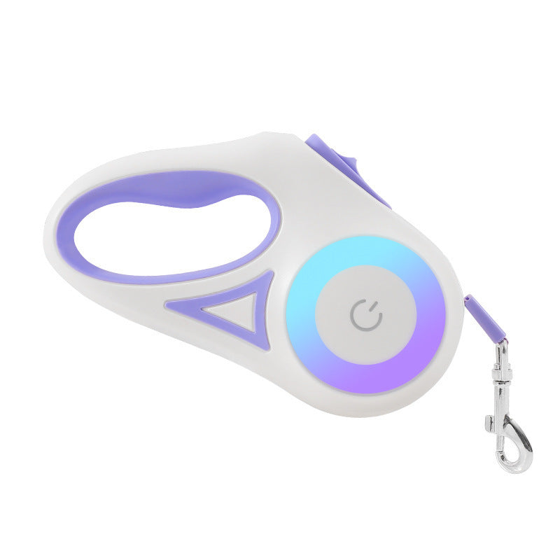 Ultimate Retractable Dog Leash & Collar Set With Built-in Spotlight – Control & Safety - Blicksel