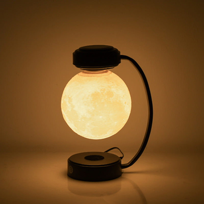 Levitating 3D Moonlight – Elegance in Suspension