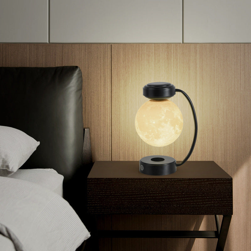 Levitating 3D Moonlight – Elegance in Suspension